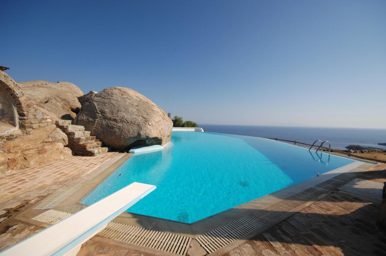 Nafsika 4Bedroom Sea View House Mykonos Town エクステリア 写真